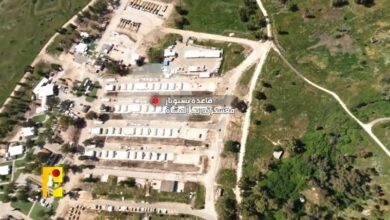 سومین تصاویر هدهد حزب الله از تأسیسات نظامی صهیونیستها