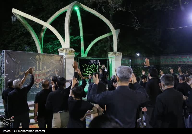 سوگواری اهالی رسانه همدان در جوار شهدای گمنام + تصاویر