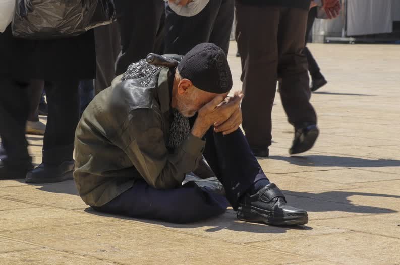 سوگواری عاشقان ثارالله در سومین حرم اهلبیت در تاسوعای حسینی