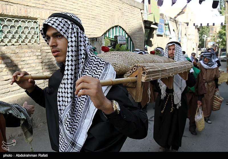 طنین نوای یا حسین در سوم اباعبدالله الحسین(ع) در همدان