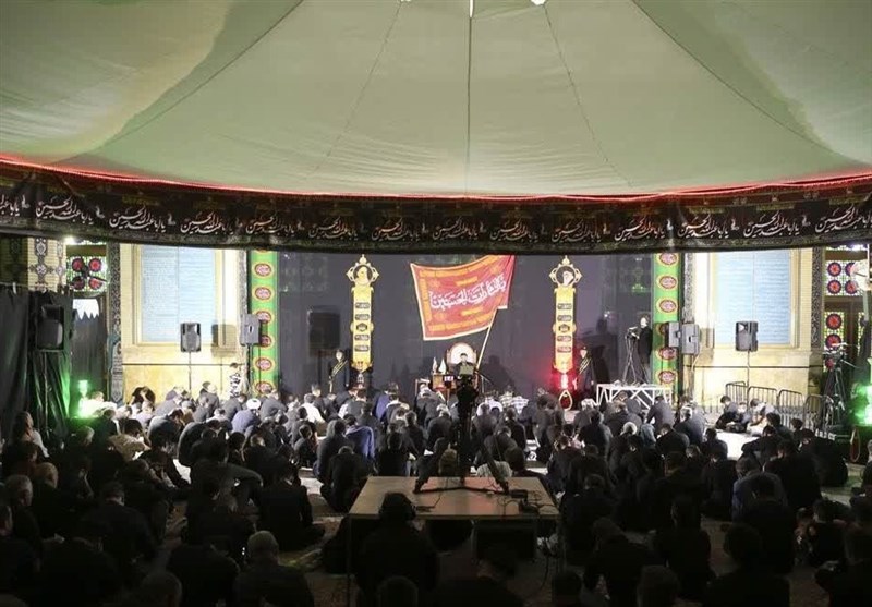 عزاداری سید و سالار شهیدان در مسجد جمکران