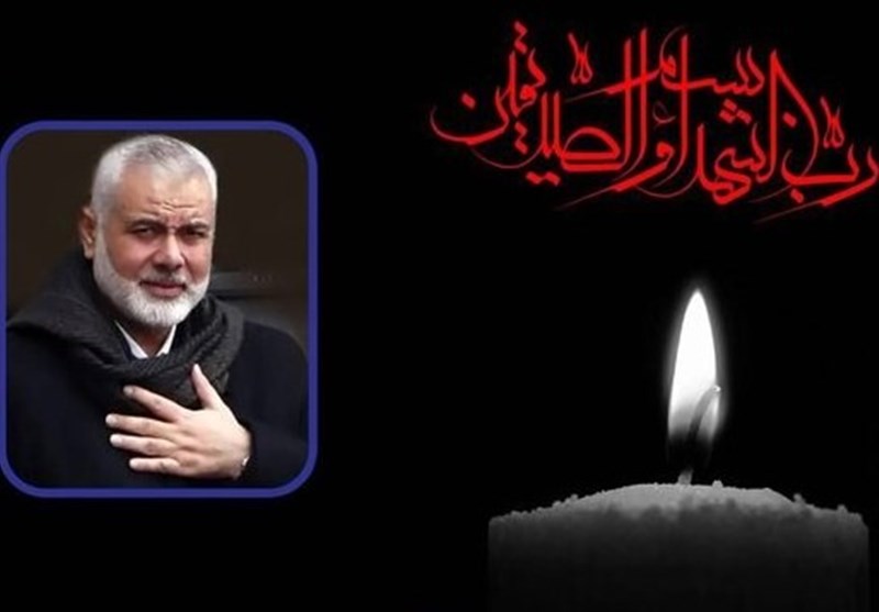 _مراسم_ _دعای_ _کمیل_ _در_ _حرم_ _شاهچراغ_ (_ع_) _در_ _پی_ _شهادت_ _اسماعیل_ _هنیه_