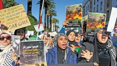 مغربیها «گرسنه نگهداشتن» ساکنان غزه را محکوم کردند