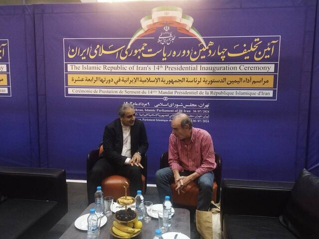 مورا برای شرکت در مراسم تحلیف رئیسجمهور وارد تهران شد