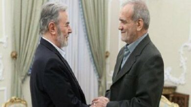 نخاله دردیدار باپزشکیان: ملت فلسطین حمایت ایران رافراموش نمیکند