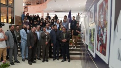 نمایشگاه عکس جشنواره سیمرغ در همدان گشایش یافت+تصویر