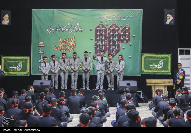 همایش دانشآموزان «احلی من العسل» در اهواز برگزار شد+ عکس