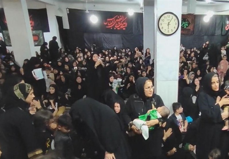 همنوایی بوشهریها با مادر طفل شش ماهه دشت کربلا