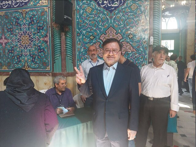 گزارش ایسنا از حضور شخصیتها در انتخابات ۱۵ تیر ۱۴۰۳