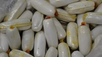 یک قاچاقچی 3 کیلو مواد مخدر را بلعید