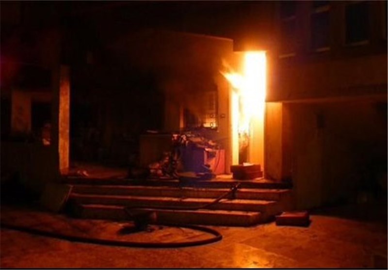 آتشسوزی در بخش ICU بیمارستان شهید بهشتی نوشهر+فیلم