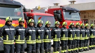 آتشنشانان کرجی عازم مرز مهران شدند