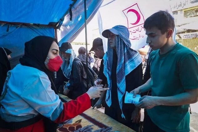 ارائه 500 هزار نفر خدمت به زائرین اربعین توسط هلال احمر