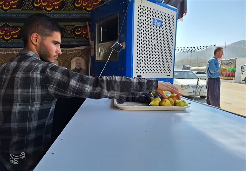 ارائه خدمت 24 ساعته در موکب مردمی امام خامنهای +فیلم