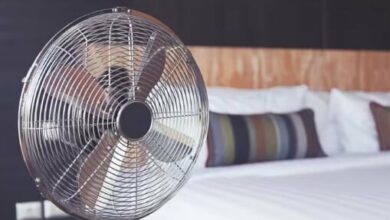 از پنکه استفاده کنید