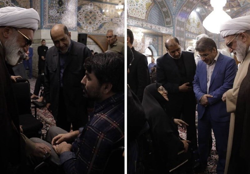 اهدای 190 ویلچر برقی به توانیابان در حرم مطهر رضوی