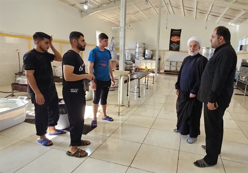 بازدید نماینده ولیفقیه در کردستان از مواکب اربعین + تصاویر