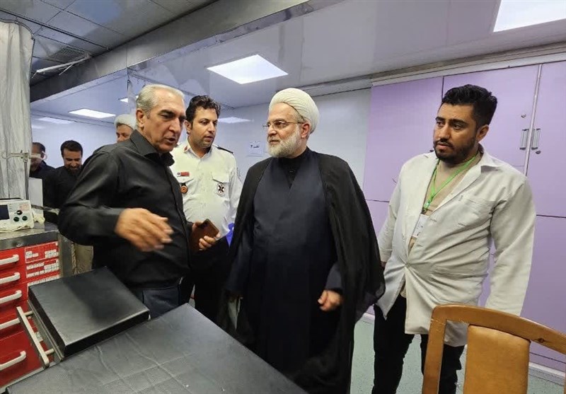 بازدید نماینده ولیفقیه در کردستان از مواکب اربعین + تصاویر