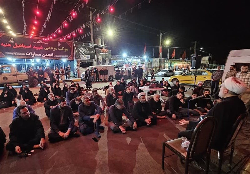 بازدید نماینده ولیفقیه در کردستان از مواکب اربعین + تصاویر