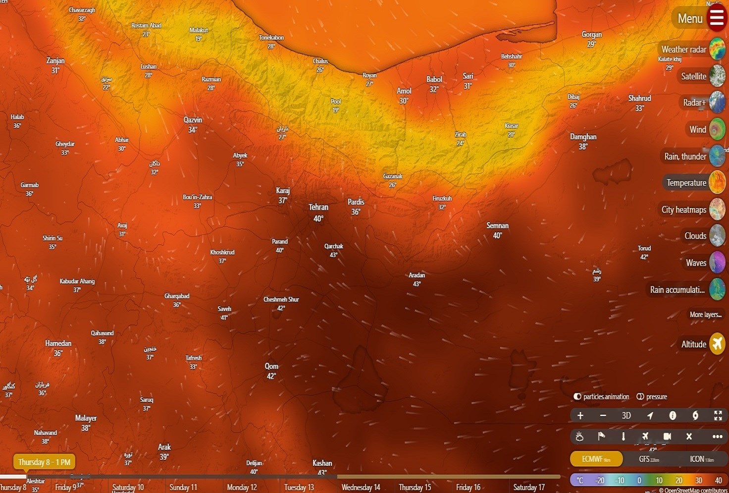 تأمین برق استان تهران در یکی از گرمترین روزهای تابستان
