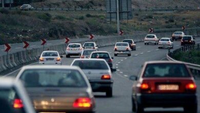 تردد ۷۰ میلیون وسیله نقلیه جادهای در تیر ماه