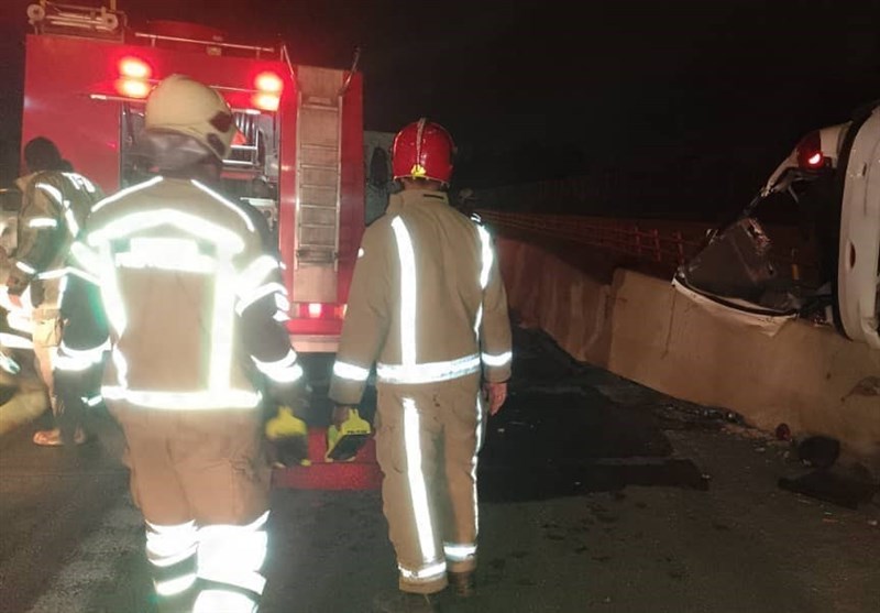 تصادف مرگبار در محور" بروجرد ـ نهاوند" با 8 کشته و زخمی