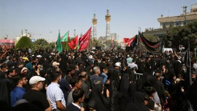 جاماندگان اربعین در مشهد/ دلها کربلایی و چشمها بارانی