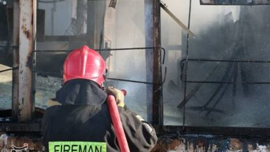 جزئیات آتشسوزی در سردخانه خرمای جیرفت