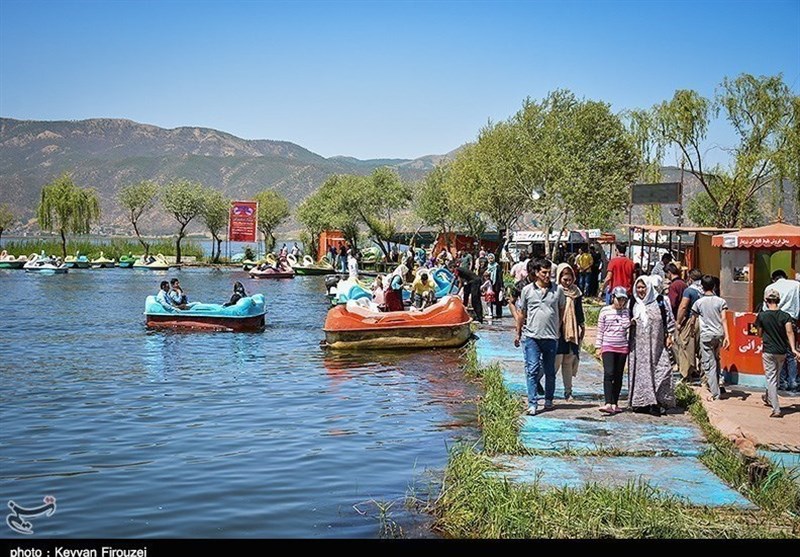 حالِ خوش بزرگترین دریاچه آب شیرین دنیا/ زریبار زنده شد