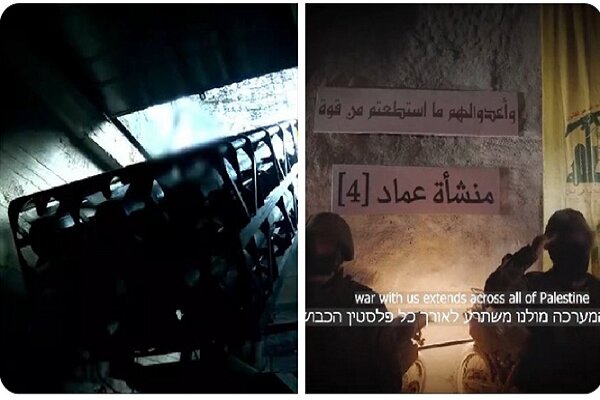 حزبالله لبنان از تاسیسات موشکی زیرزمینی خود رونمایی کرد