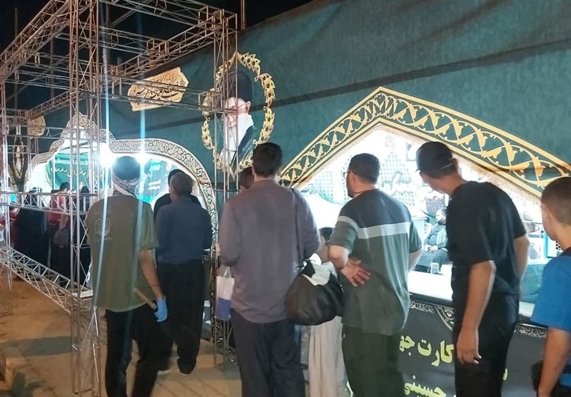 خدماترسانی مواکب 10گانه اوقاف در استان کرمانشاه+تصویر