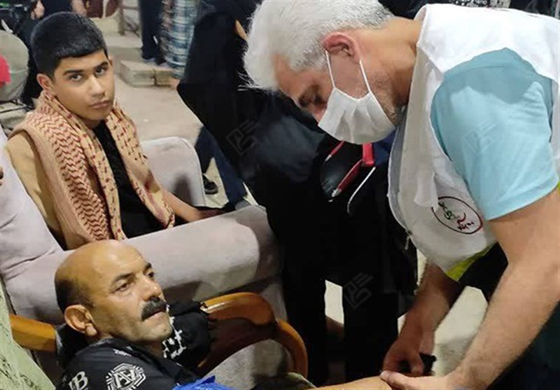 خدماترسانی کادر درمانی بوشهر به 5 هزار زائر در عراق