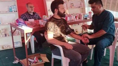 خدمترسانی 7 درمانگاه تخصصی موکب شهید عراقیزاده در اربعین