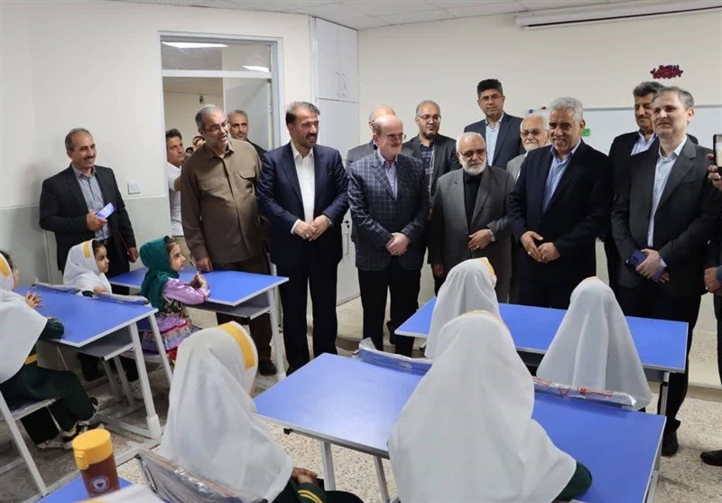 دبستان دخترانه «شهید جمهور» در لنگرود افتتاح شد