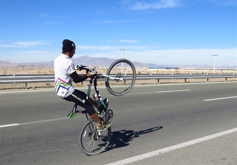 دوچرخهسوار بیرجندی رکورد گینس را جابهجا کرد