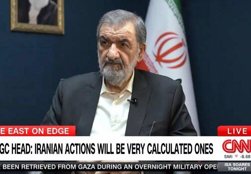 رضایی: اجازه نمیدهیم نتانیاهو از باتلاق بیرون بیاید