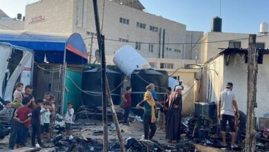 روز 303 طوفانالاقصی| 8 شهید در حمله به چادرهای آوارگان غزه