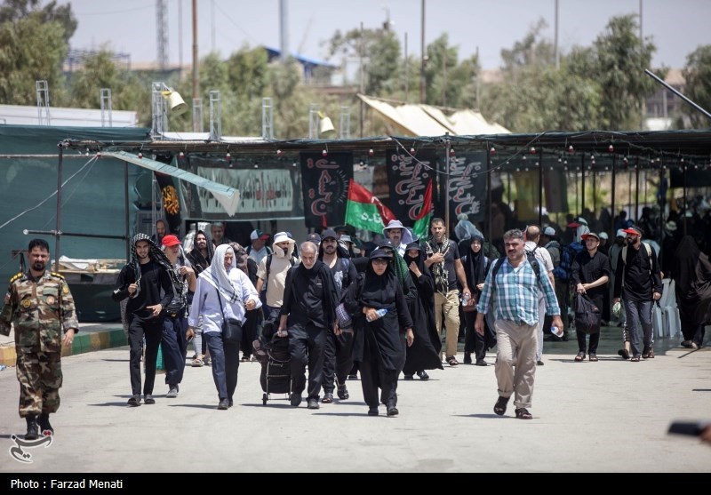 زائران از مزایای مرز باشماق برای سفر اربعین میگویند + فیلم