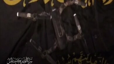 سرنگونی پهپاد صهیونیستی از سوی گردانهای قدس در نابلس