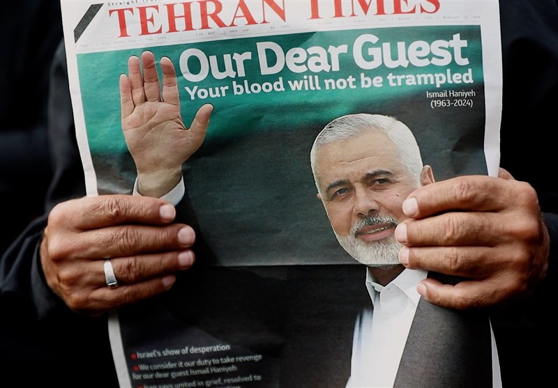 شهادت هنیه انگیزه محو غده سرطانی اسرائیل را قویتر کرد