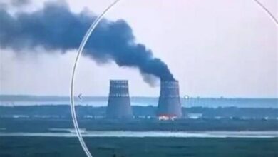 صداهای انفجار در نیروگاه هستهای زاپوروژیه