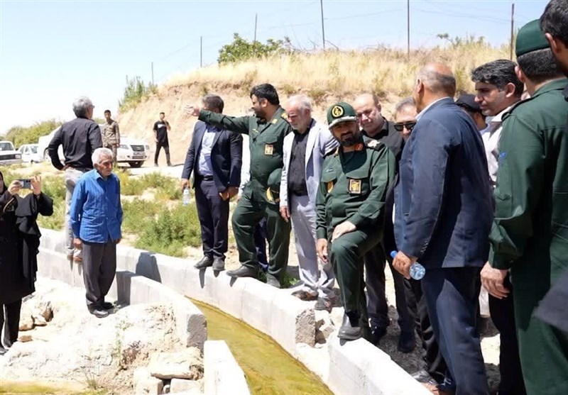 فاز دوم کانالهای آببر کشاورزی روستاهای لرستان افتتاح شد