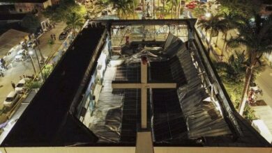 فروریختن سقف یک کلیسا در برزیل/ ۲ نفر کشته و دهها تن زخمی شدند