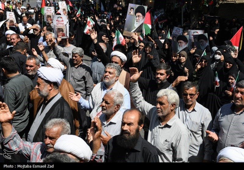 فریاد خونخواهی شهید هنیه از قلب خلیج فارس + فیلم