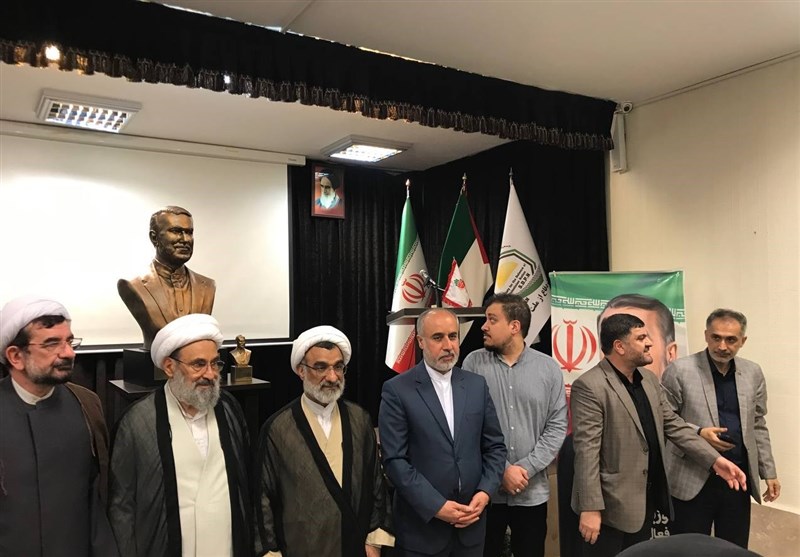 مراسم رونمایی از تندیس شهید امیرعبداللهیان