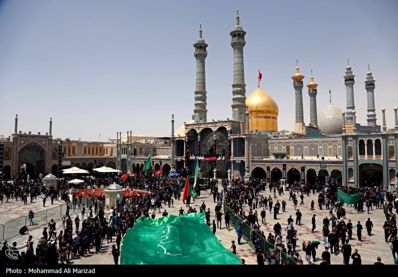 مراسمهای عزاداری حرم حضرت معصومه(س) تا روز اربعین