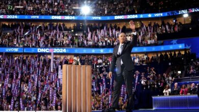 گردوخاک اوباما در کنگره حزب دموکرات/ ترس به جان ترامپ افتاده است