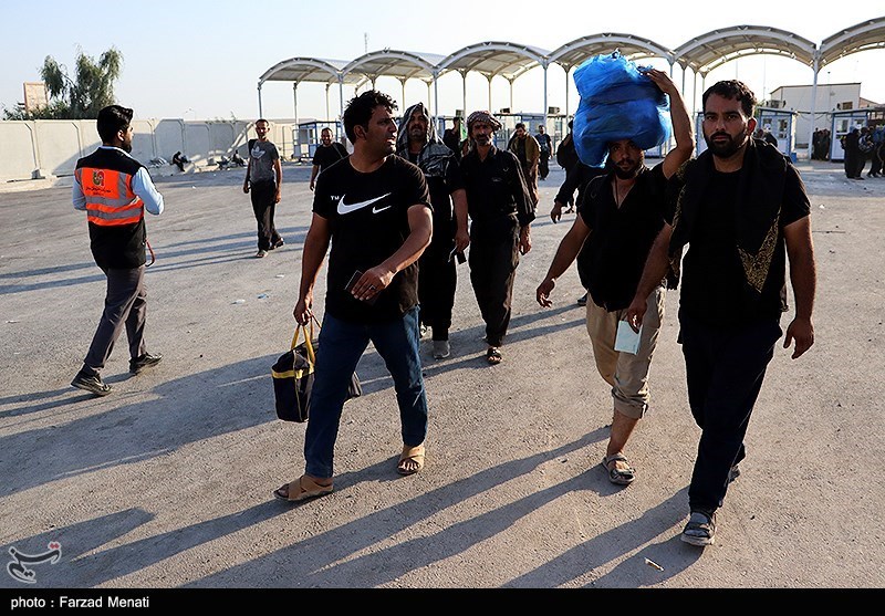 گزارش تسنیم از مرز خسروی/ تردد زائران اربعین در کمترین زمان