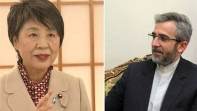 گفتوگوی 35 دقیقهای وزیر خارجه ژاپن با علی باقری