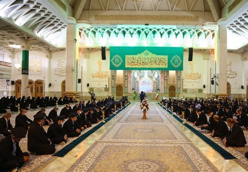 آیین خطبهخوانی خادمان حرم حضرت معصومه(س) برگزار شد